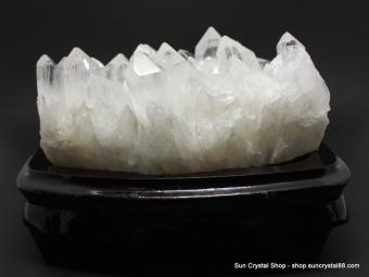 巴西消磁淨化大型白水晶簇 晶體粗壯 鎮宅改運風水石【已售出】