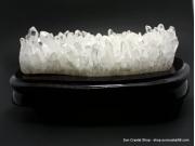 巴西頂級消磁淨化大型白水晶簇 晶體通透 鎮宅改運風水石【已售出】