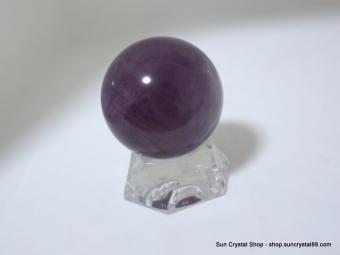 特級烏拉圭嬌美濃郁紫水晶球46mm【已售出】