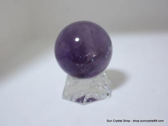 特級烏拉圭柔美紫水晶球47mm【已售出】