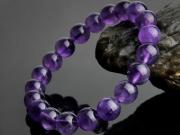 頂級烏拉圭紫水晶手珠10mm 智慧之石【已售出】