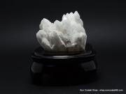 頂級完美結晶 巴西消磁淨化中型白水晶簇 鎮宅改運風水石 吸輻射【已售出】