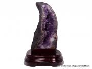頂級深紫巴西紫水晶洞 聚財利器 極為稀少迷你晶洞【已售出】