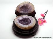 頂級亮麗紫水晶瑪瑙聚寶盆【已售出】