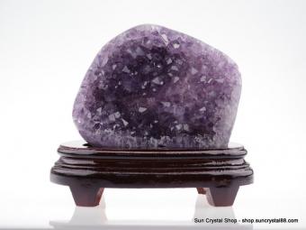 頂級巴西大型紫水晶簇 罕見精品 招財鎮宅、消磁防輻射、加強記憶【已售出】