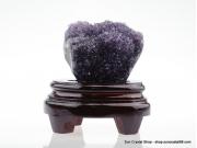 頂級小型消磁紫水晶簇【已售出】