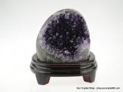 頂級烏拉圭大型紫水晶簇 深邃紫色 招財鎮宅、消磁防輻射、加強記憶【已售出】
