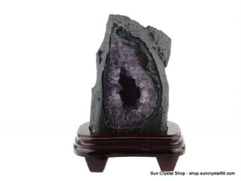 頂級巴西紫水晶洞 罕見連體水晶洞【已售出】
