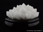 優質巴西消磁淨化大型白水晶簇 鎮宅改運風水石 吸輻射【已售出】