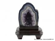 頂級端正巴西紫水晶洞 聚財利器 極為稀少迷你晶洞【已售出】