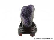 頂級烏拉圭中型紫水晶簇 招財鎮宅、消磁防輻射、加強記憶【已售出】