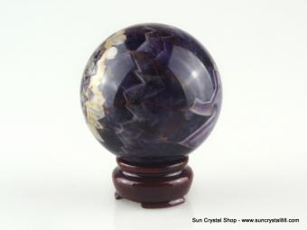 優質巴西骨幹紫水晶球73mm 能量強大【已售出】
