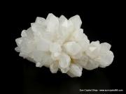 優質巴西消磁淨化中型白水晶簇 罕見花型 鎮宅改運風水石 吸輻射【已售出】