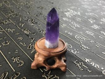 優質夢幻紫水晶柱