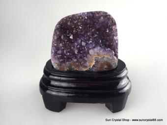 紫黃晶 極品烏拉圭中型紫黃水晶簇 招財鎮宅、消磁防輻射、加強記憶