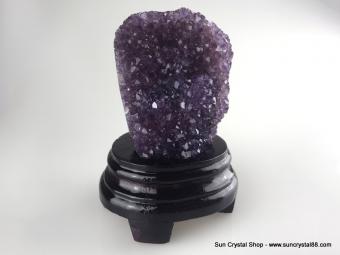 頂級烏拉圭小型紫水晶簇 招財鎮宅、消磁防輻射、加強記憶