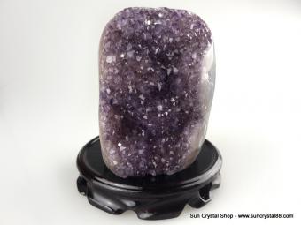 極品烏拉圭大型紫水晶簇 招財鎮宅、消磁防輻射、加強記憶