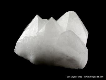 金字塔型 優質巴西消磁淨化小型白水晶簇 鎮宅改運風水石 吸輻射