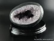 優質巴西紫水晶洞 錢袋子 聚財利器 極為稀少迷你晶洞