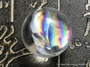 極稀少 優質喜瑪拉雅水晶球 優美強勁彩虹 25mm【已售出】