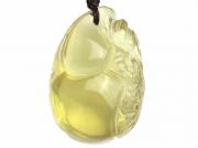 葫蘆貔貅 天然黃水晶吊墜 招財進寶聖品